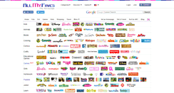 Desktop Screenshot of kids.allmyfaves.com