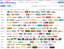 Tablet Screenshot of kids.allmyfaves.com