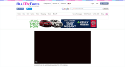 Desktop Screenshot of news2.allmyfaves.com