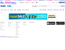 Tablet Screenshot of news2.allmyfaves.com