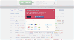 Desktop Screenshot of allmyfaves.co.in