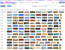 Tablet Screenshot of games2011.allmyfaves.com